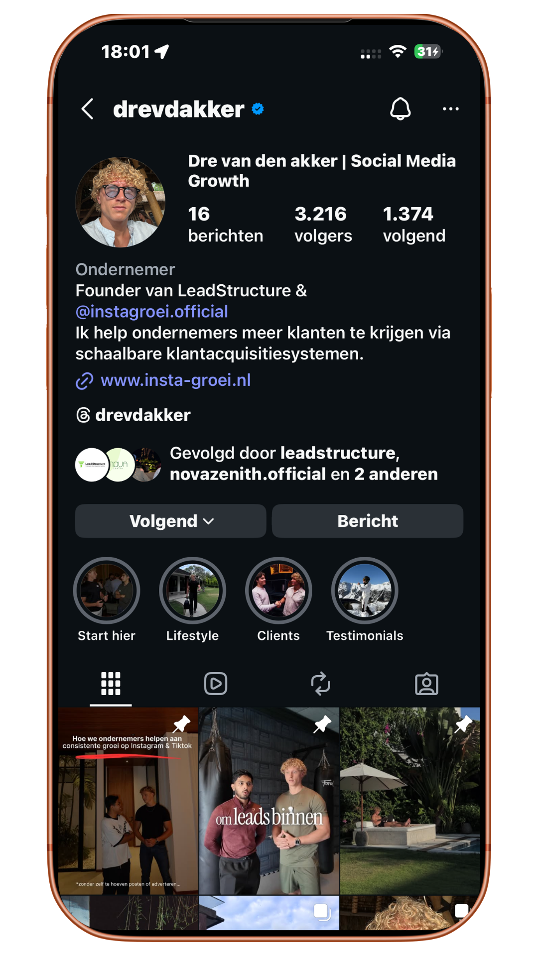 Instagram groei in de praktijk – persoonlijke branding met InstaGrow